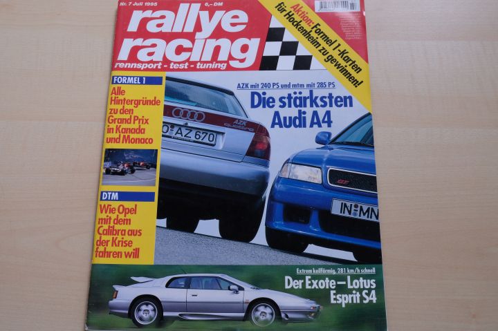 Deckblatt Rallye Racing (07/1995)